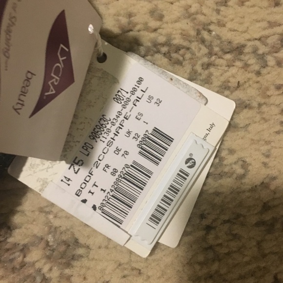 La Perla lace panel Bodysuit,sz 1,32C, Olive, NWT - Picture 4 of 8